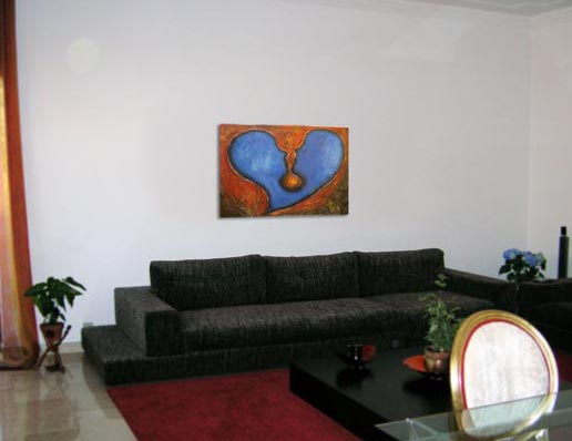 dettaglio cuore bacio
